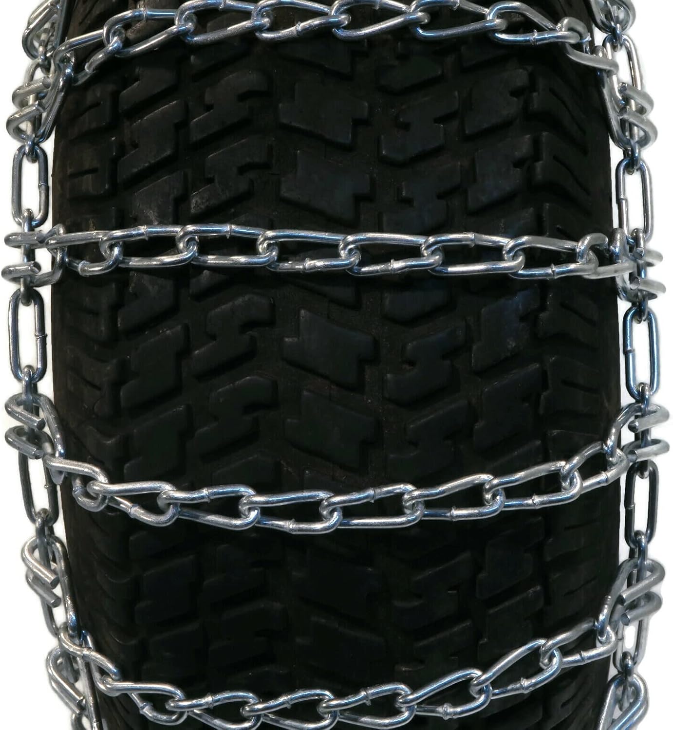 The ROP Shop Pair of 2 Link Tire Chains & Tensioners 23×10.5×12 for Snow Blowers, Lawn & Garden Tractors, Mowers & Riders, UTV, ATV, 4-Wheelers, Utility Vehicles - Image 7