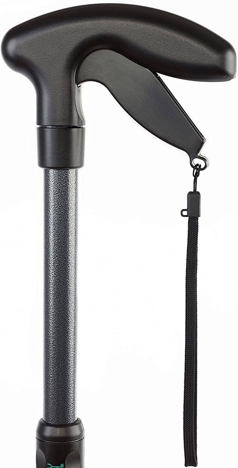 Handy Cane All-in-One Walking Aid with Built-In Reacher Grabber-Small - Image 3