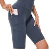 Womens Running Workout Yoga Shorts Half Tights with Pockets