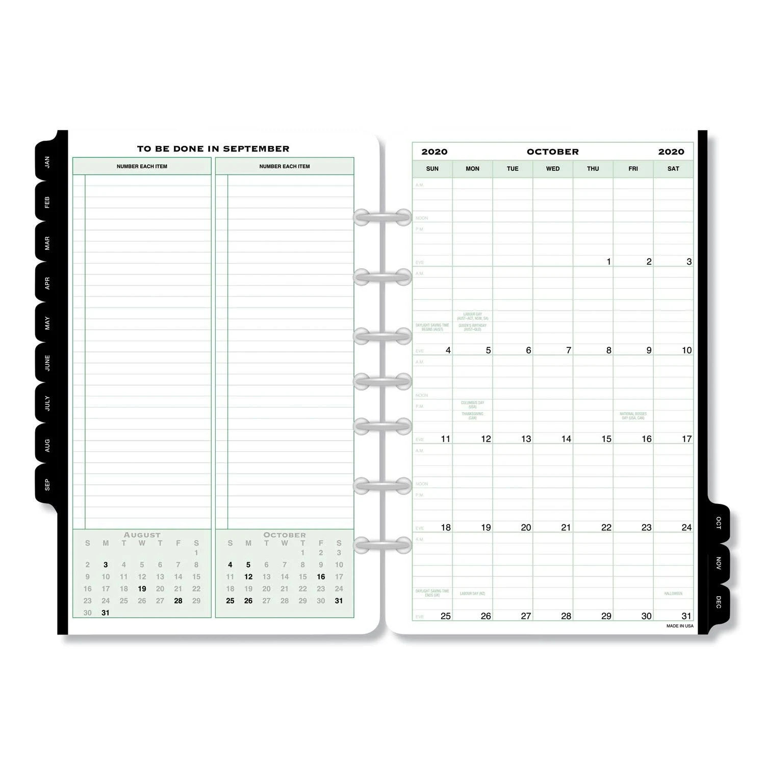 Day-Timer Two-Page-Per-Day Original Refill - Image 2