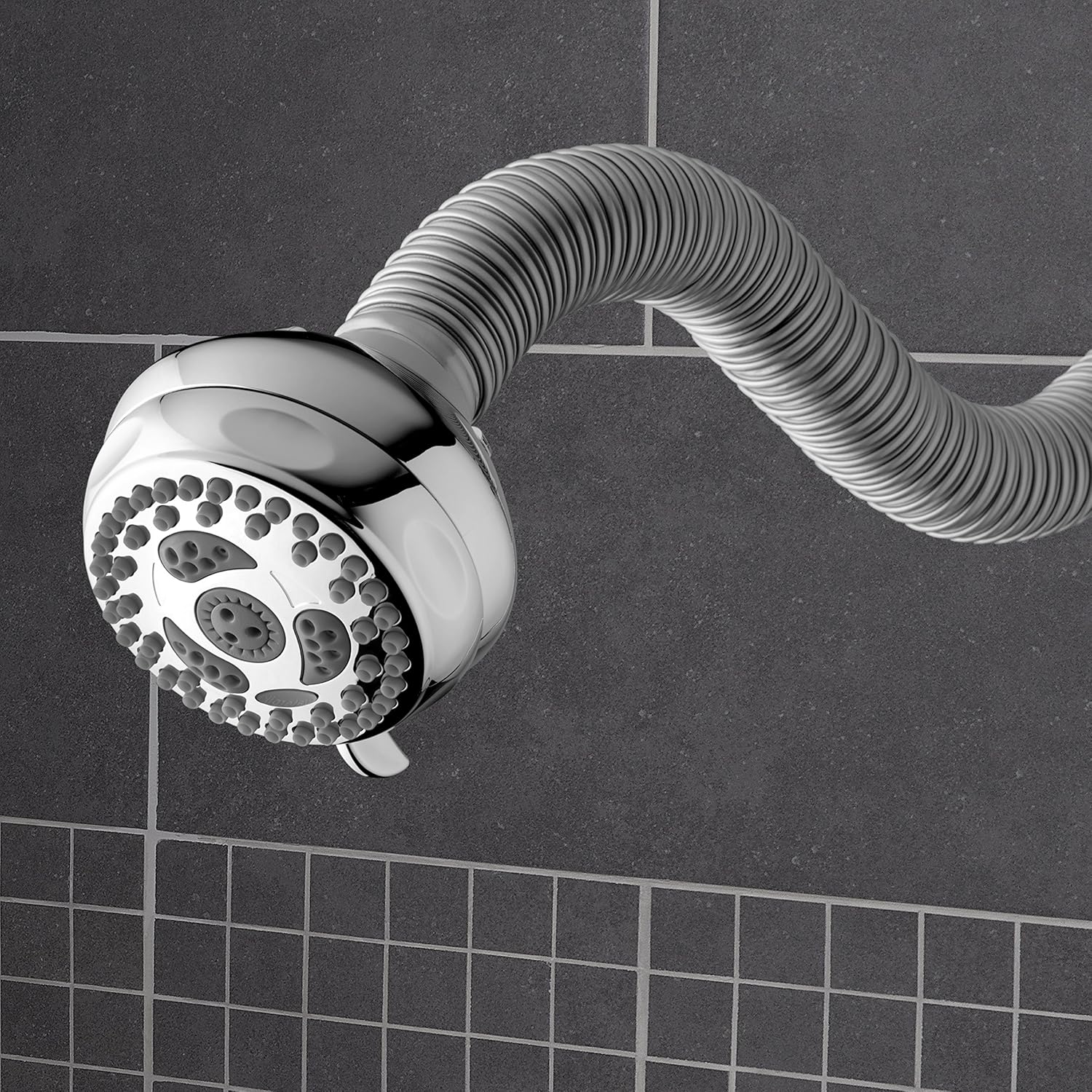 Waterpik Flexible Neck Best Adjustable Shower Head for All Heights 6 Mode, 1.8 GPM, Chrome NSL-603E Pack of 2 - Image 7