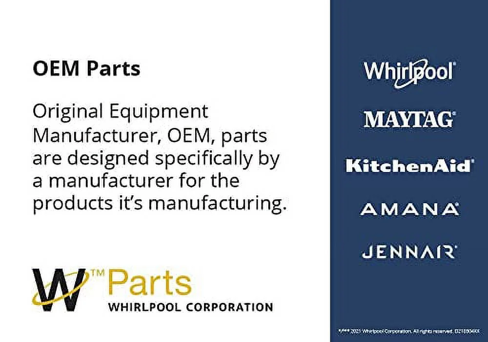 Whirlpool W11087438 OEM French Door Refrigerator Evaporator Fan Motor - Image 4
