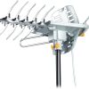 LAVA Outdoor HDTV Antenna, 150 Miles Ranges, HD-2605, 4K 1080P TV Remote Control Rotation UHF/VHF Reception with Built-In Low Noise Amplifier