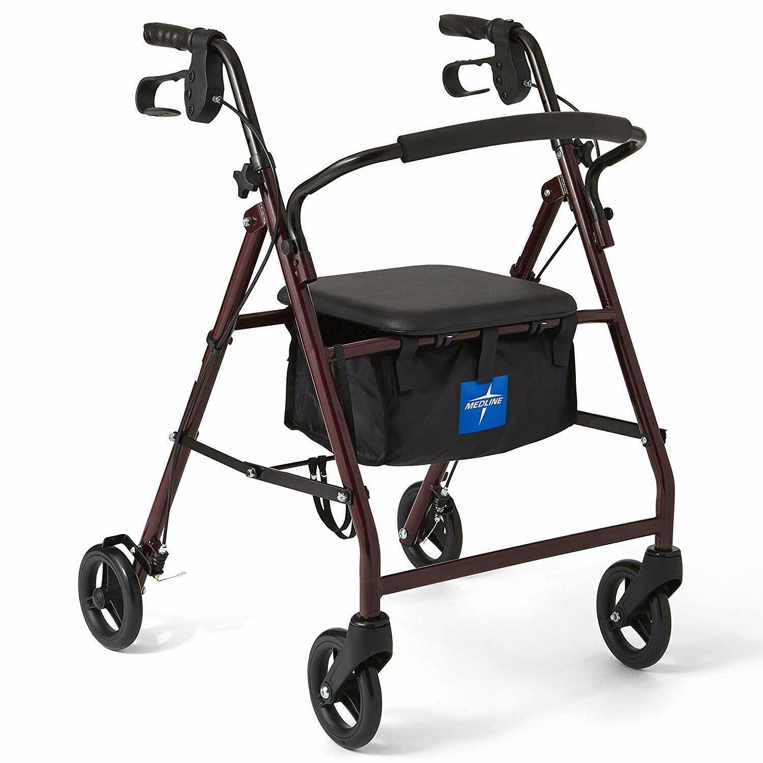Medline Basic Steel Rollator - Image 2