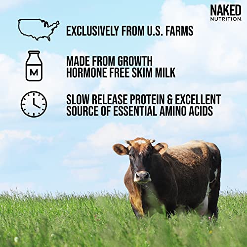 NAKED nutrition Naked Casein – Vanilla Micellar Casein Protein – 5 Pound Bulk, Gmo-Free, Gluten-Free, Soy-Free, Preservative-Free – Stimulate Muscle Growth – Enhance Recovery – 61 Servings - Image 2