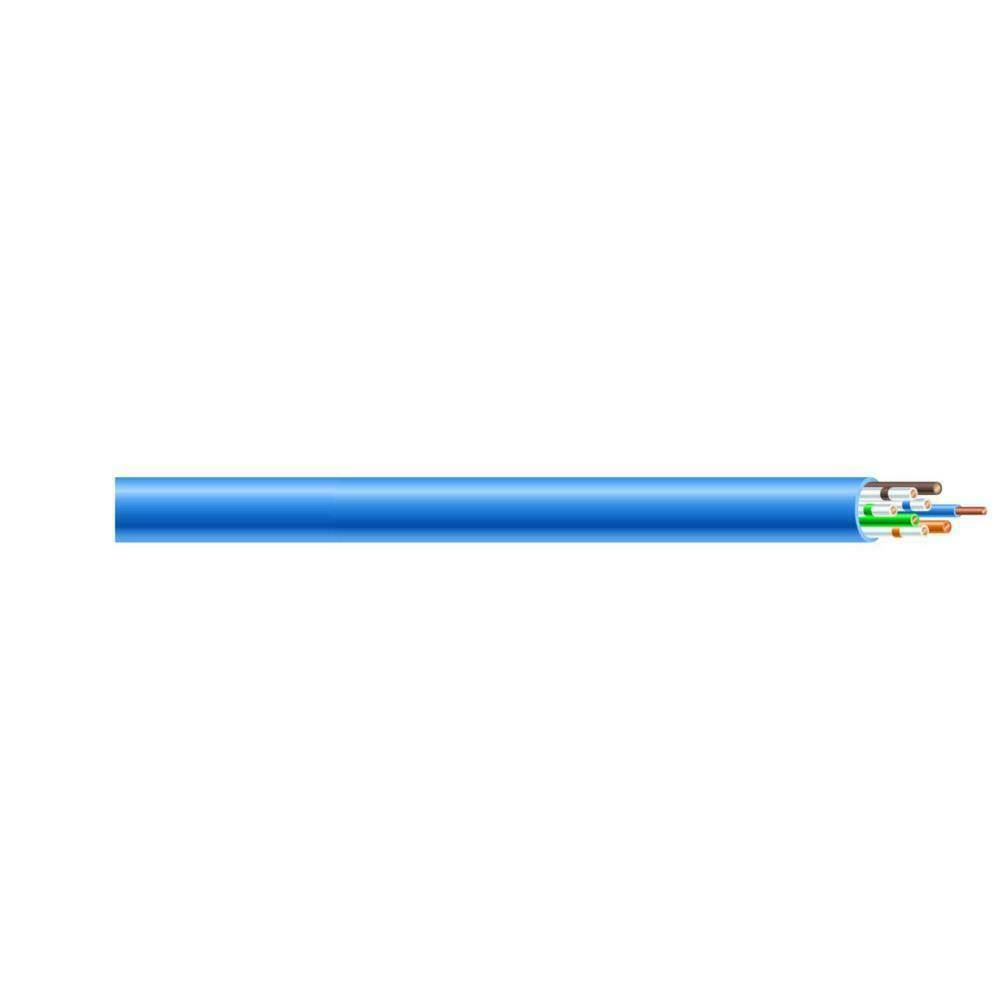 Southwire 250 ft. Blue 24/4 Solid Cu Cat5e Cmp (Plenum) Data Cable - Image 2