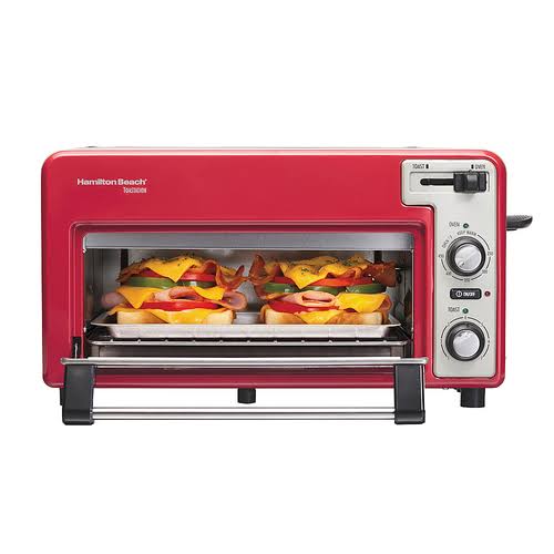 Hamilton Beach – Toastation 2-Slice Countertop Toaster and Toaster Oven – Red 22724 - Image 10