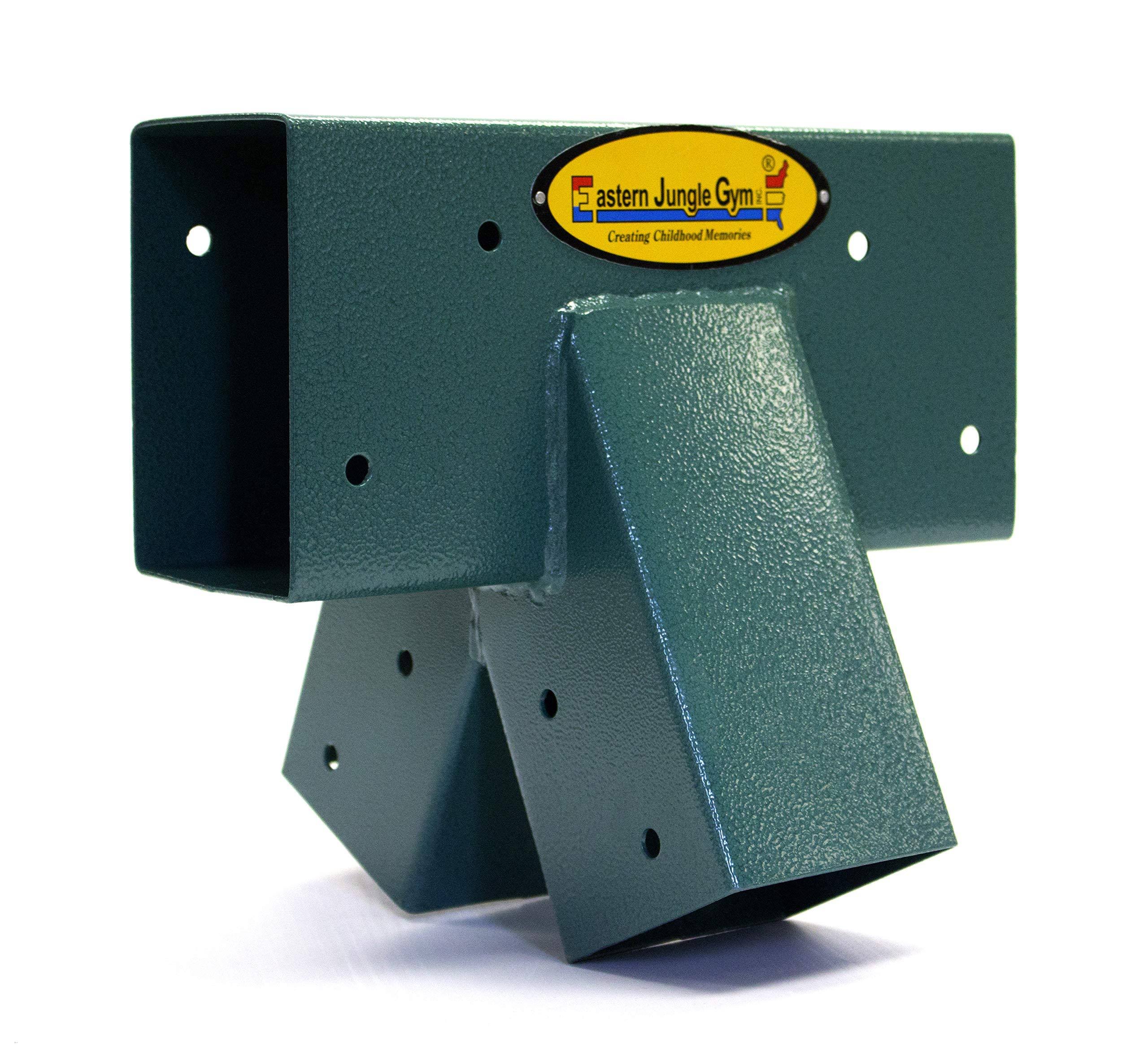 Eastern Jungle Gym Easy 1-2-3 90?? A-Frame Swing Set Bracket Heavy Duty for EZ, Simple Install – DIY Swing Set Parts