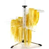 OVENTE 1.2 lb Collapsible Pasta Drying Rack, BPA-Free Acrylic Rods, for Homemade Noodles ACPPA900C