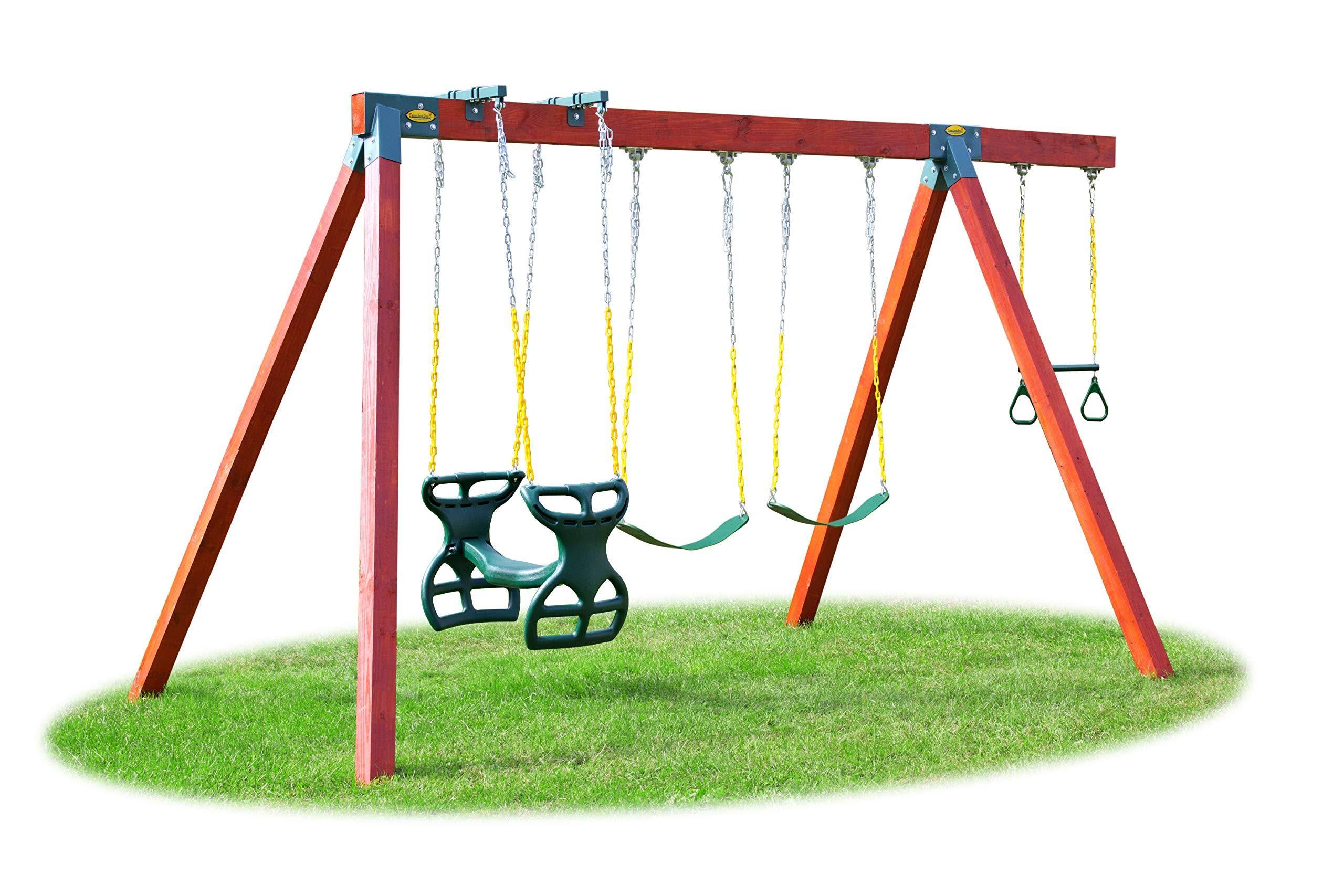 Eastern Jungle Gym Easy 1-2-3 90?? A-Frame Swing Set Bracket Heavy Duty for EZ, Simple Install – DIY Swing Set Parts - Image 5