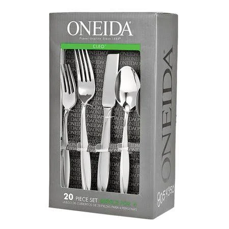 Oneida 20 Piece Set – Service for 4 – Cleo - Image 2