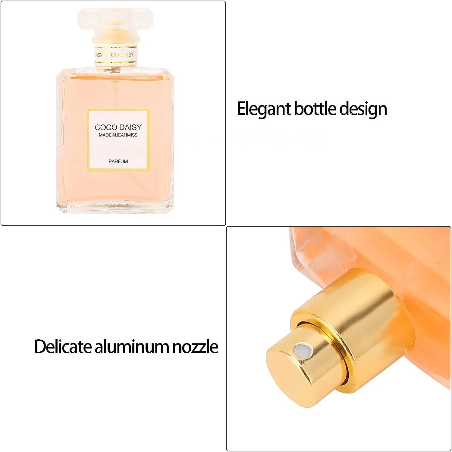 Gespout Eau De Toilette Spray For Women,Perfume Women Floral Aroma Fragrance for women,Women’s Perfume Spray with Long-lasting Fragrance - Image 3