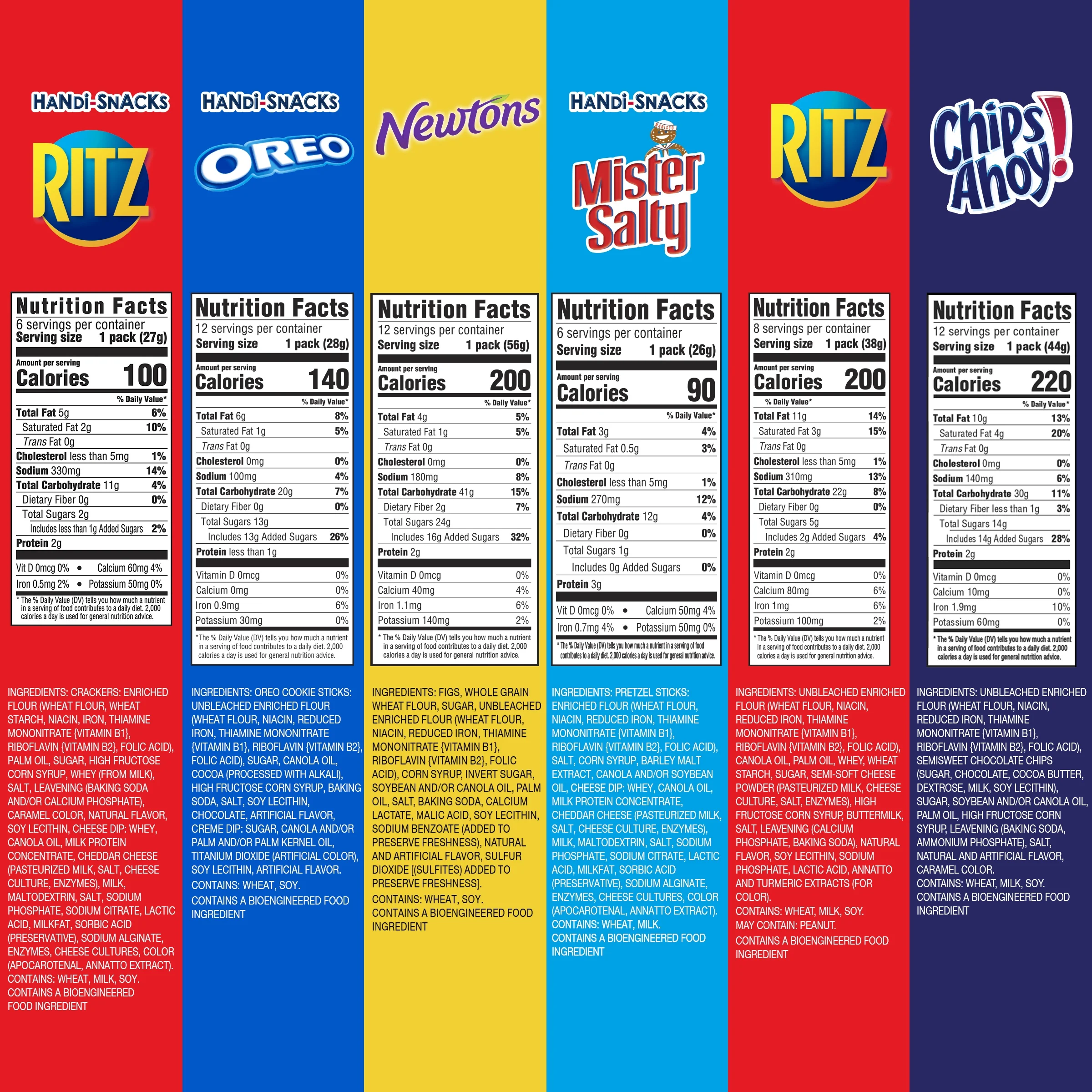 Nabisco Ultimate Sweet and Salty Snack Variety Pack, 56 Snack Packs - Image 13
