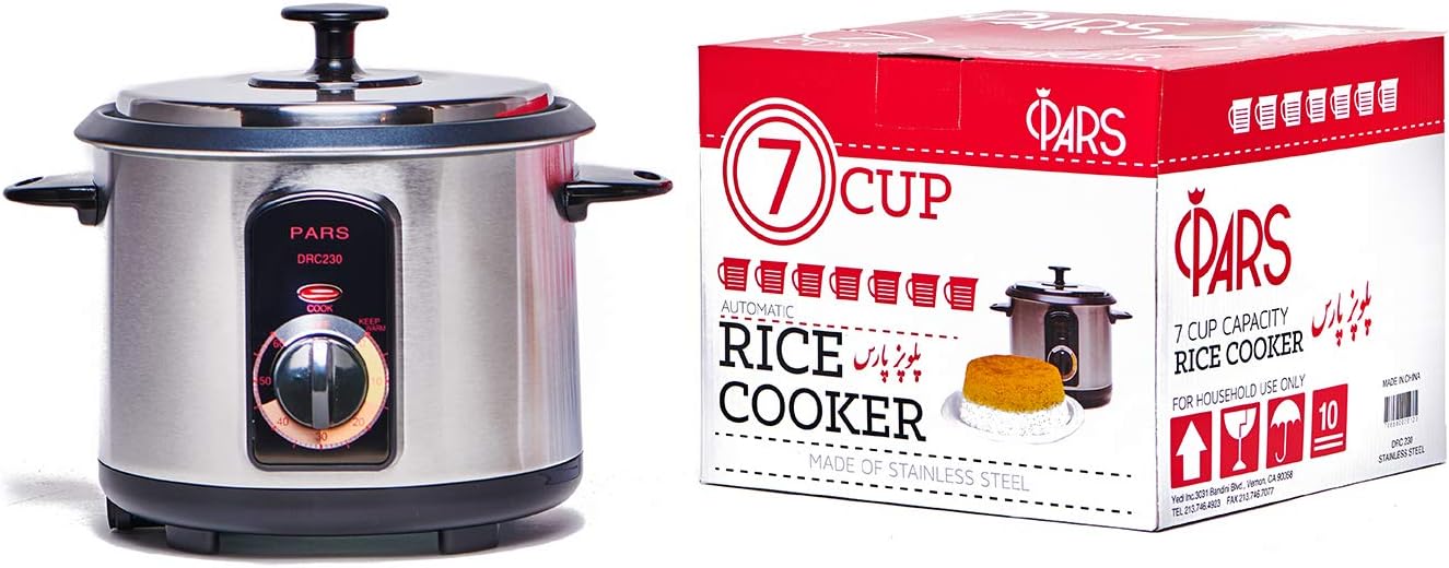 Pars Automatic Persian Rice Cooker – Tahdig Rice Maker Perfect Rice Crust, 10 Cup - Image 8