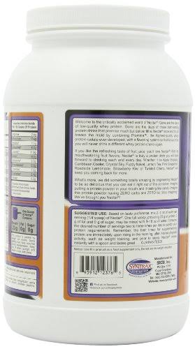 SynTrax Nectar Whey Protein Isolate, Lemon Tea – 2.20 lbs (998 g) - Image 6